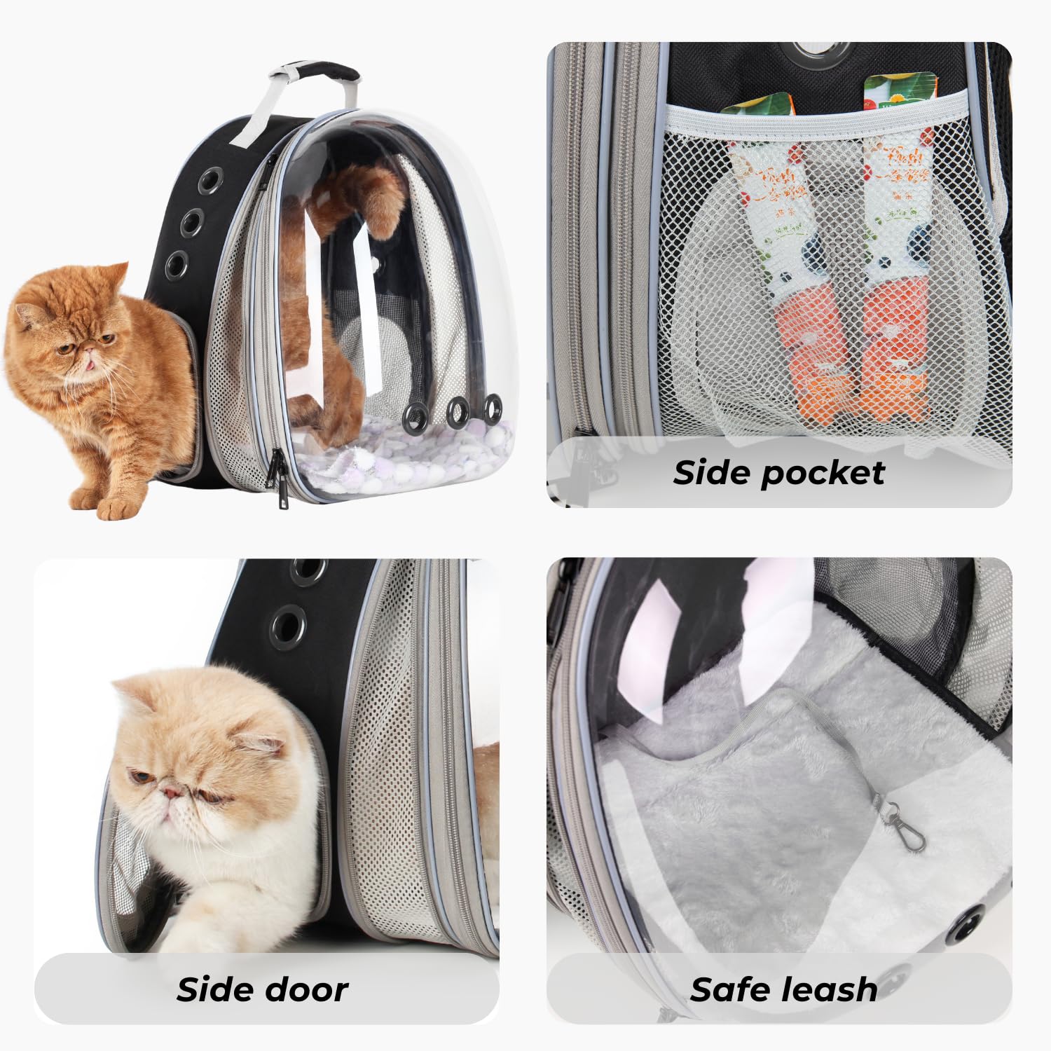 Lollimeow all-season comfort duo includes removable cushion and plush blanket