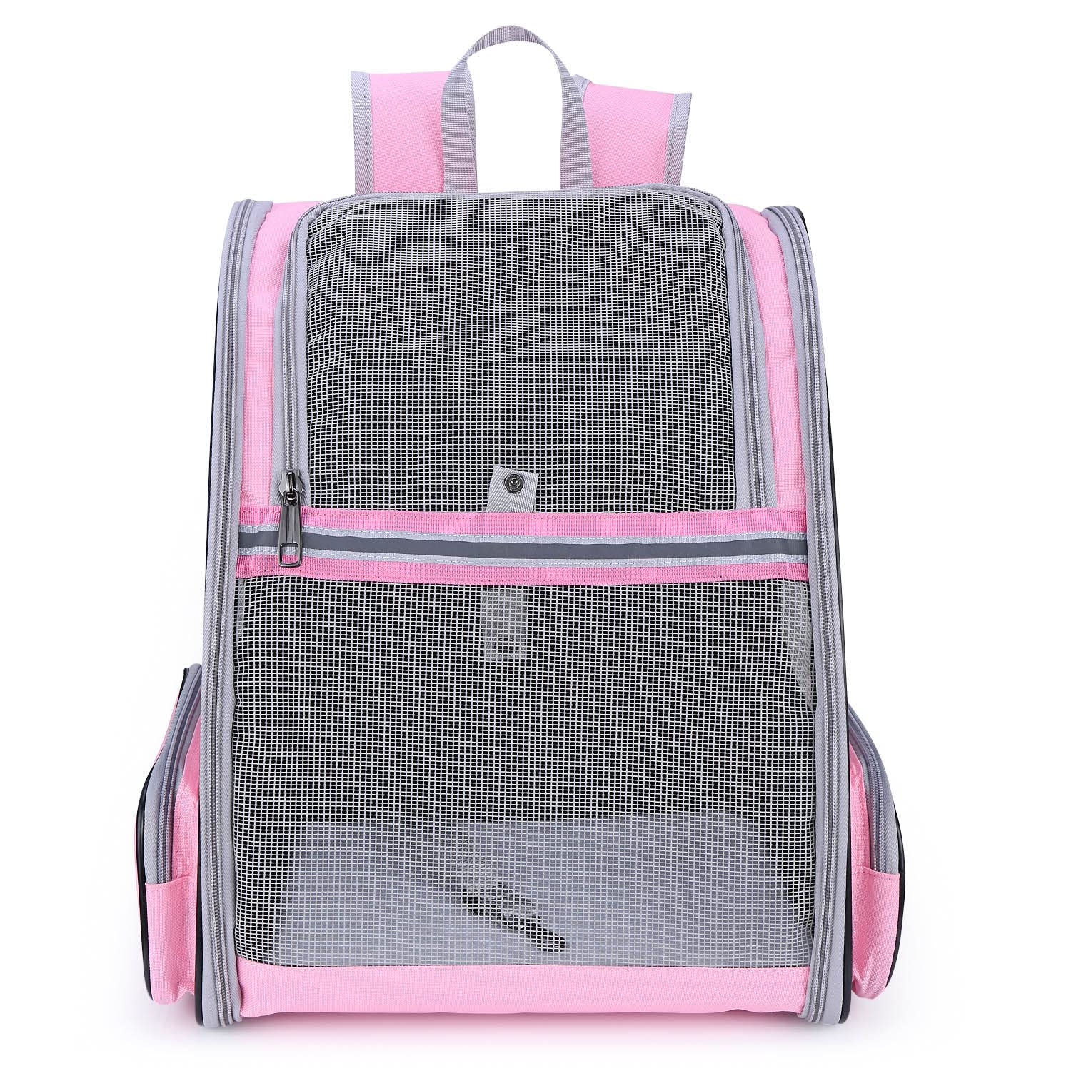 Lollimeow cat backpack carrier includes dual cushions for maximum comfort.