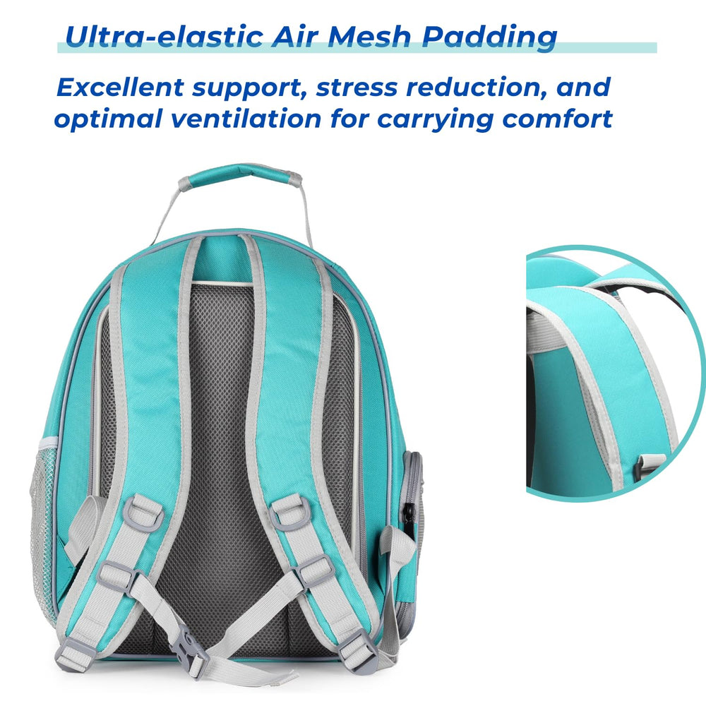 LOLLIMEOW plush blanket included adds cozy comfort inside the carrier