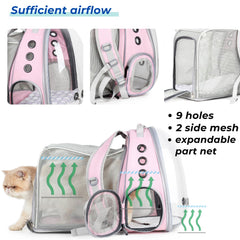 Lollimeow nine-vent system maintains airflow for comfortable hikes