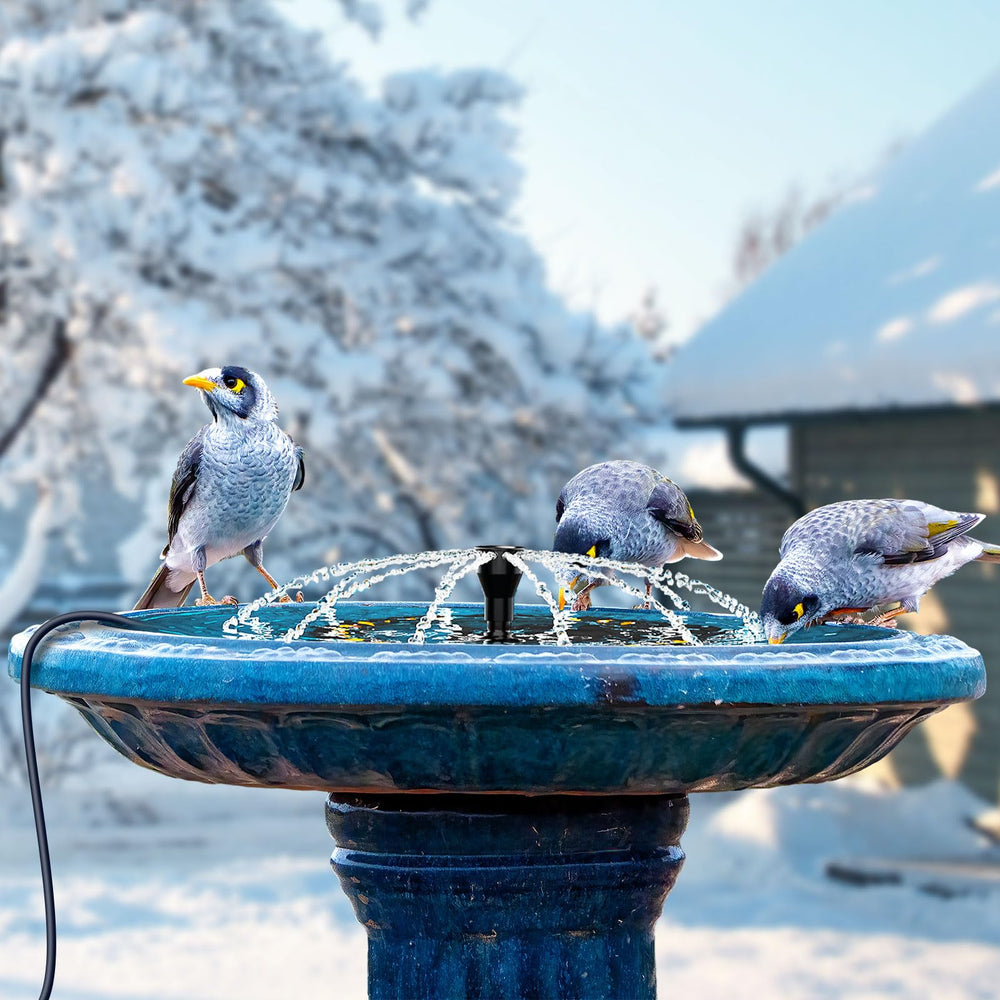 lollyes Bird Bath Heater makes a thoughtful gift for bird lovers.