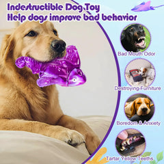 Loncoldy dog toy textured surface enhances grip and extended gnawing fun.