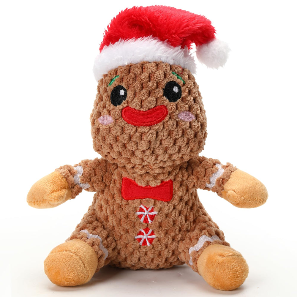 loncoldy toy with double-stitched seams lasts through festive chew sessions