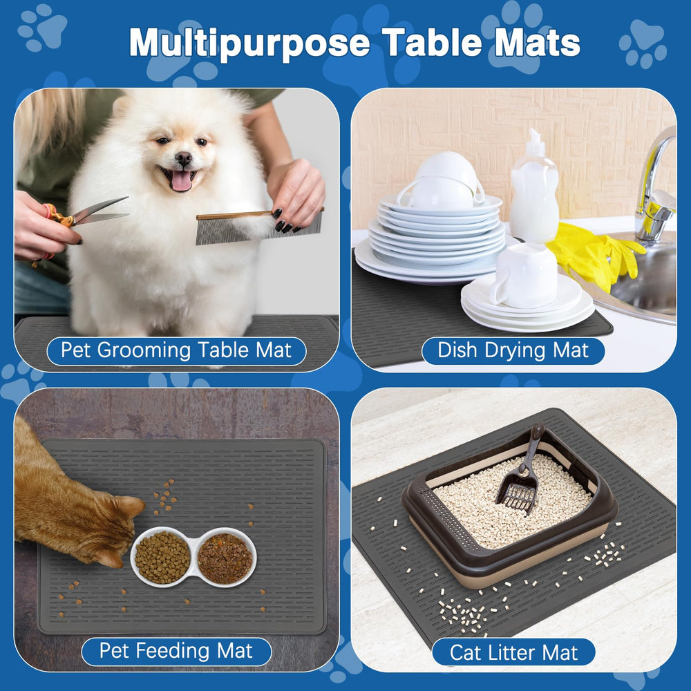 Lonepetu cat and dog bath mat ready for splash-friendly cleanup.