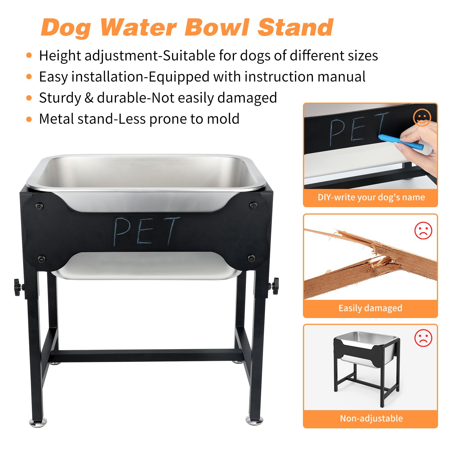 Lonepetu smooth inner surface simplifies cleaning