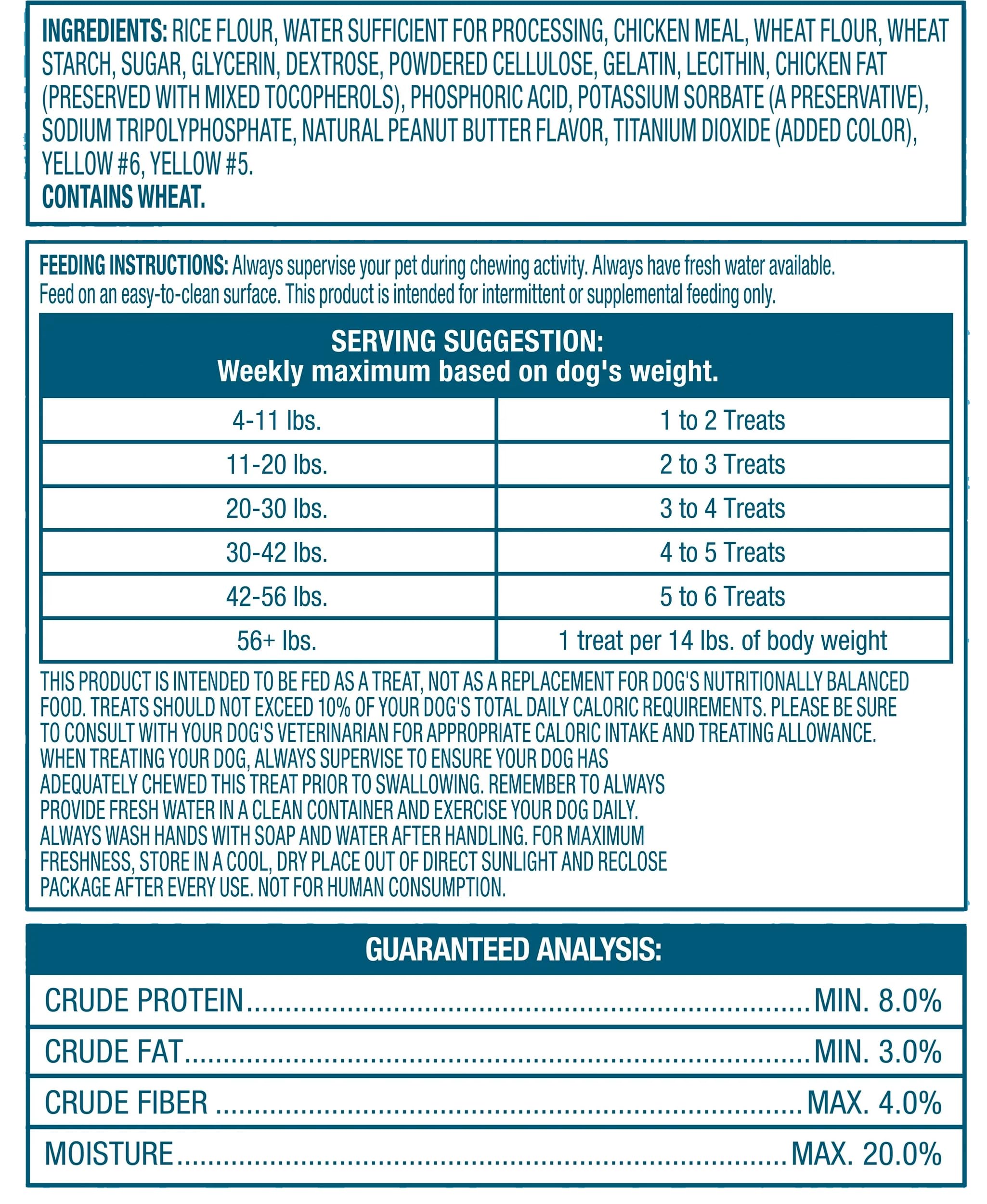 Long-Lasting Munchy Bones for Dogs medium chew suitable for midsize and large breeds.