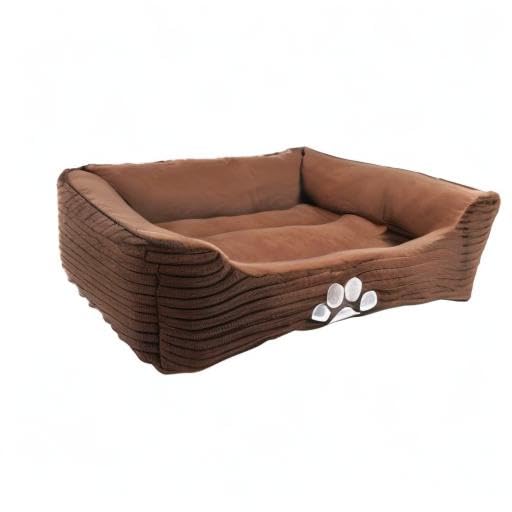 Long Rich HCT REC-005 rectangular bed with bulky filling for restful sleep.