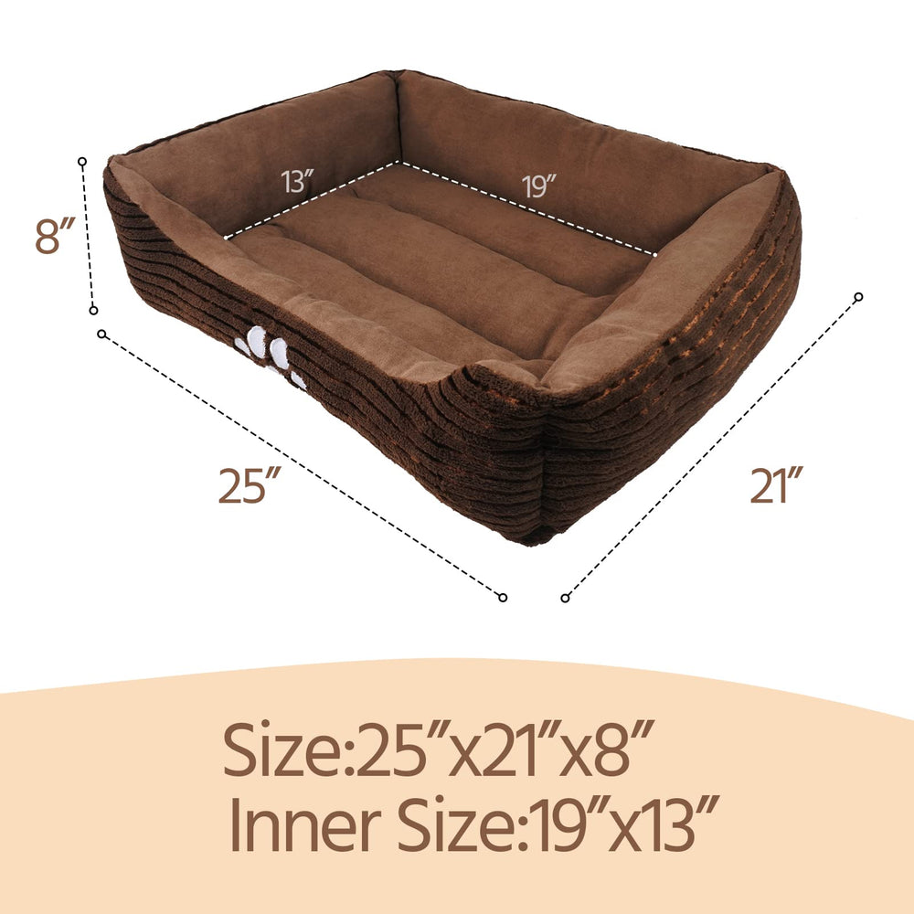 Long Rich HCT REC-005 paw-print design adds playful room style.