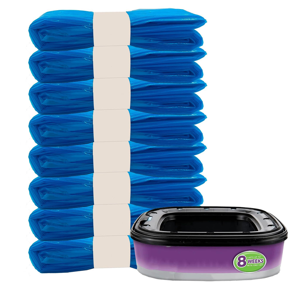 LongDear Genie-compatible cat litter refill pack demonstrates odor control compatibility.