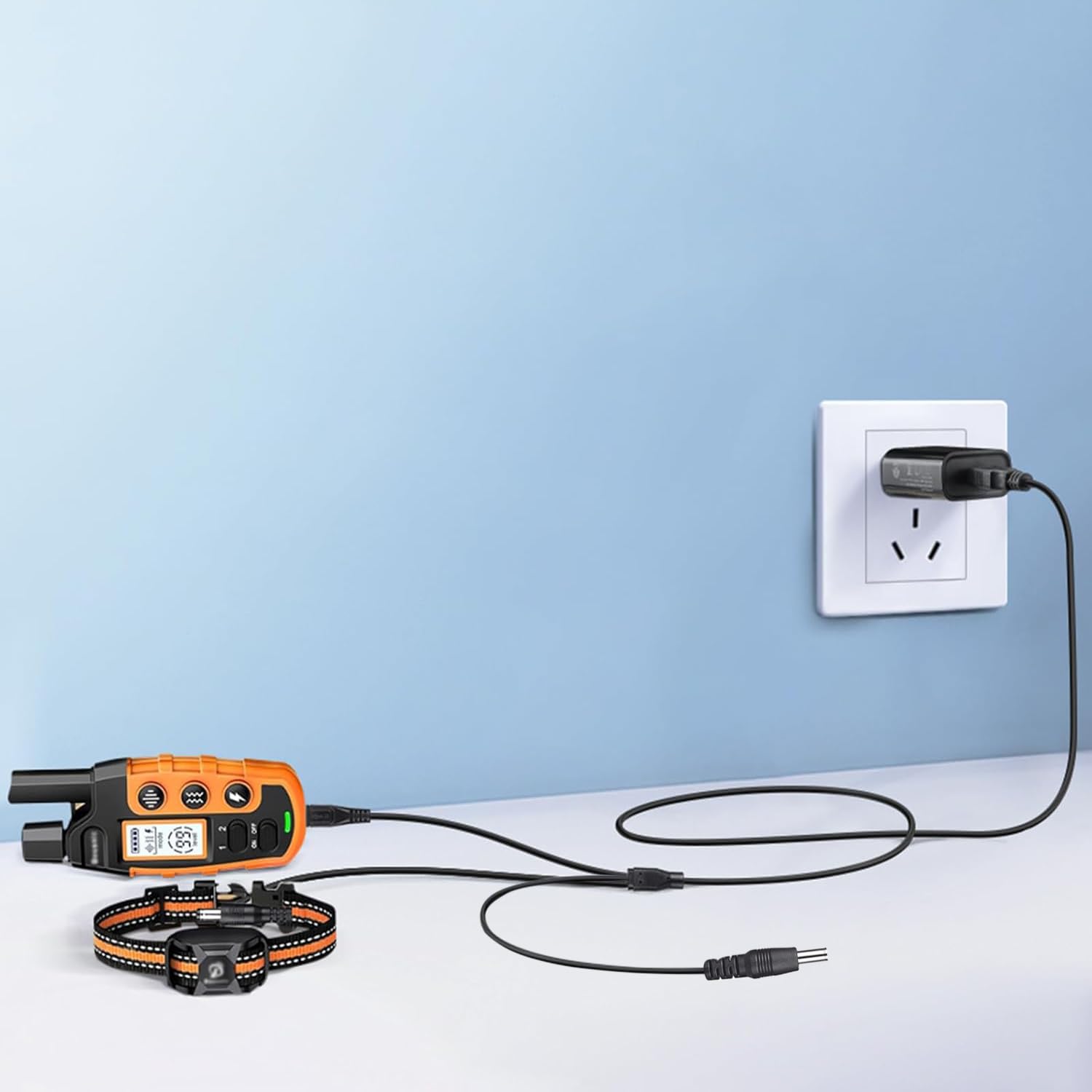 LONNKY USB charging cord close-up shows durable finish for daily use