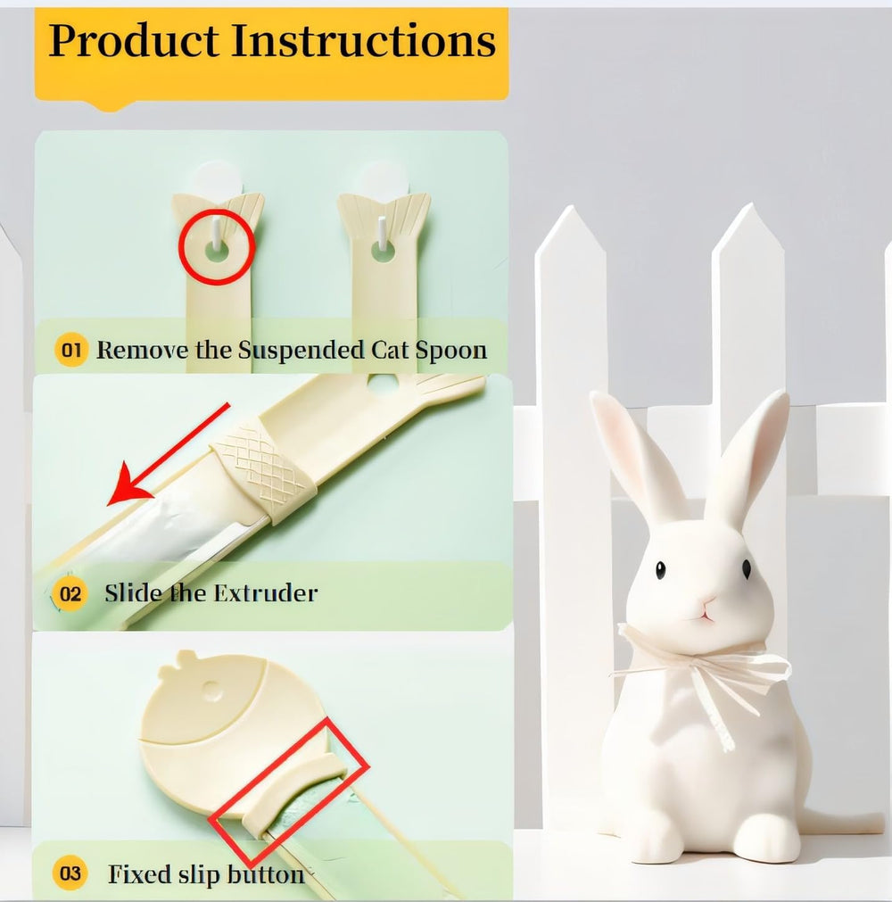 Lonsenbao cat spoon fish-design adds playful appeal during meals.