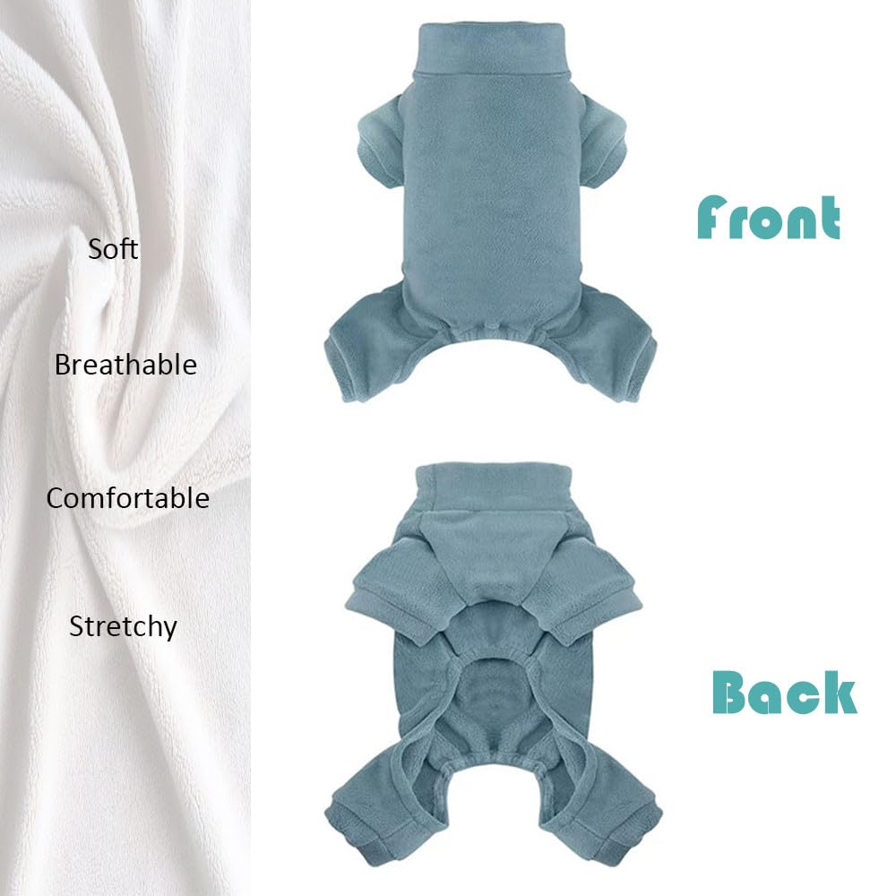 LONTEPET easy-pullover dog jumpsuit ideal for quick outfits and walks