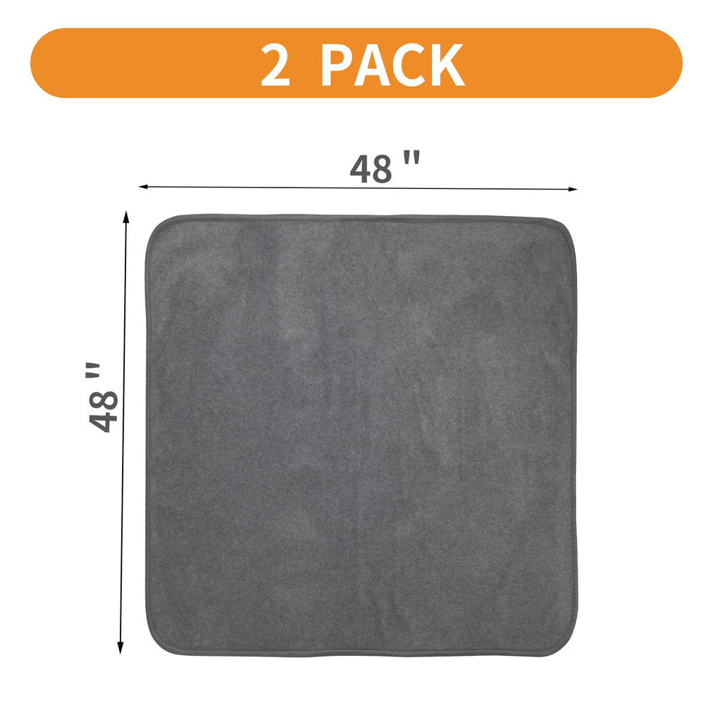 LOOBANI 48x48-inch coverage helps minimize mess during housebreaking.