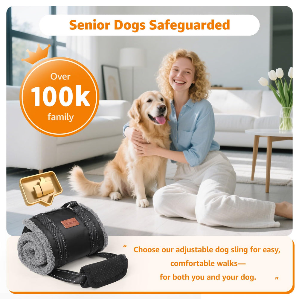 LOOBANI adjustable straps fit a range of breeds for secure use.