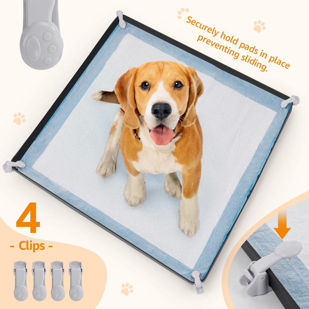 LOOBANI dog pee pad holder raised edge containment