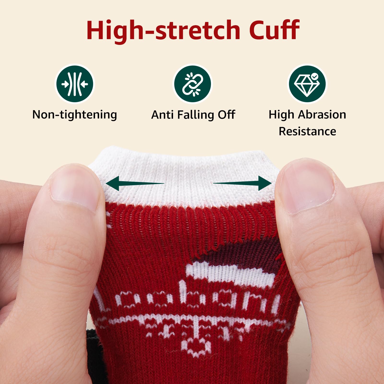 LOOBANI anti-licking socks reduce paw irritation while indoor use.