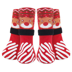 LOOBANI anti-slip dog socks protect floors during indoor play