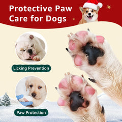 LOOBANI dog socks with Velcro straps stay put for active or senior dogs.