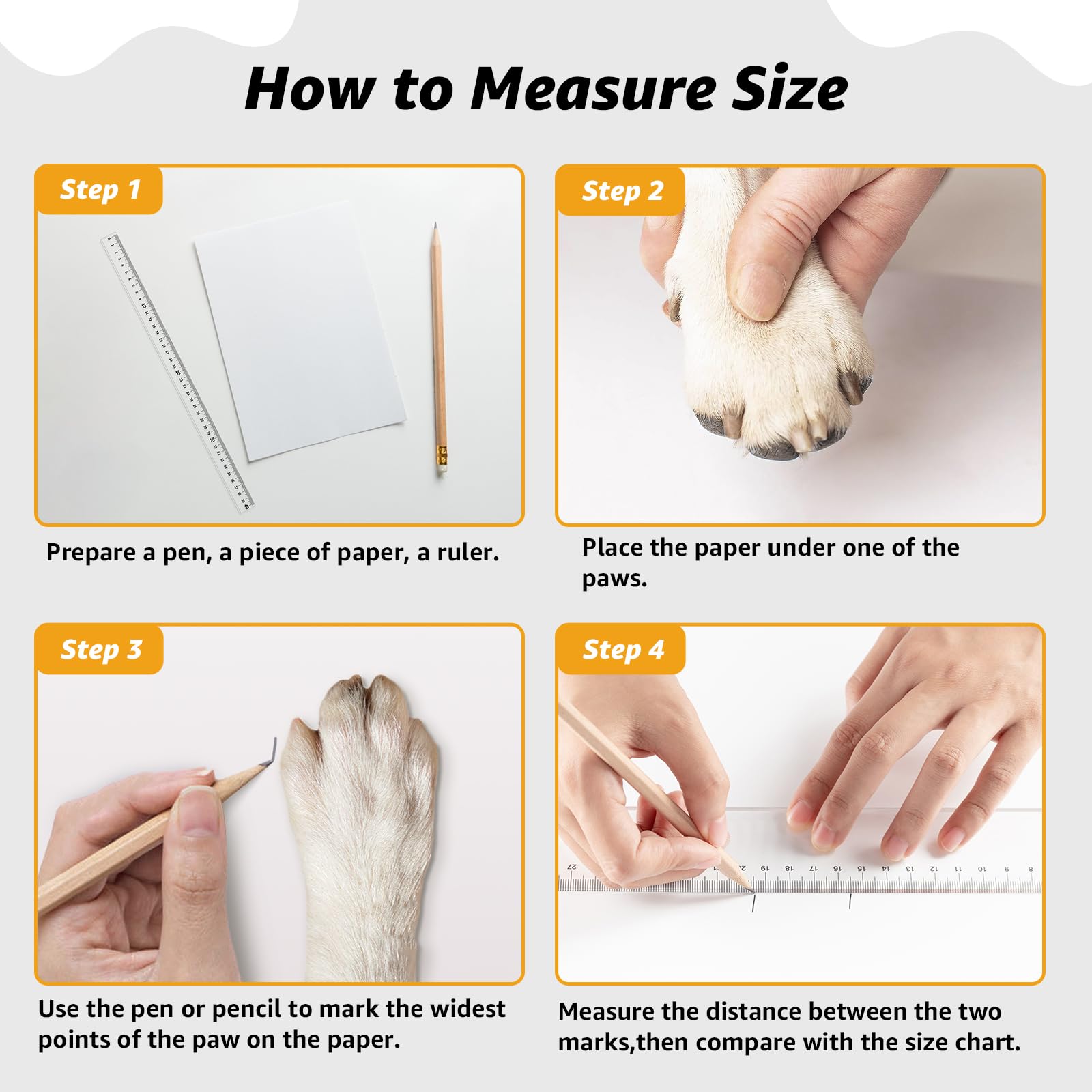 LOOBANI dog socks demonstrated on a wood floor to prevent slips.