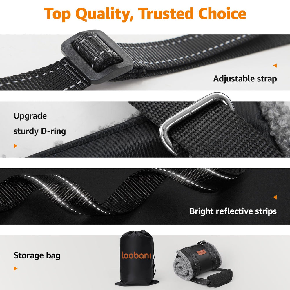 LOOBANI foldable portable bag stores the sling compactly after use.
