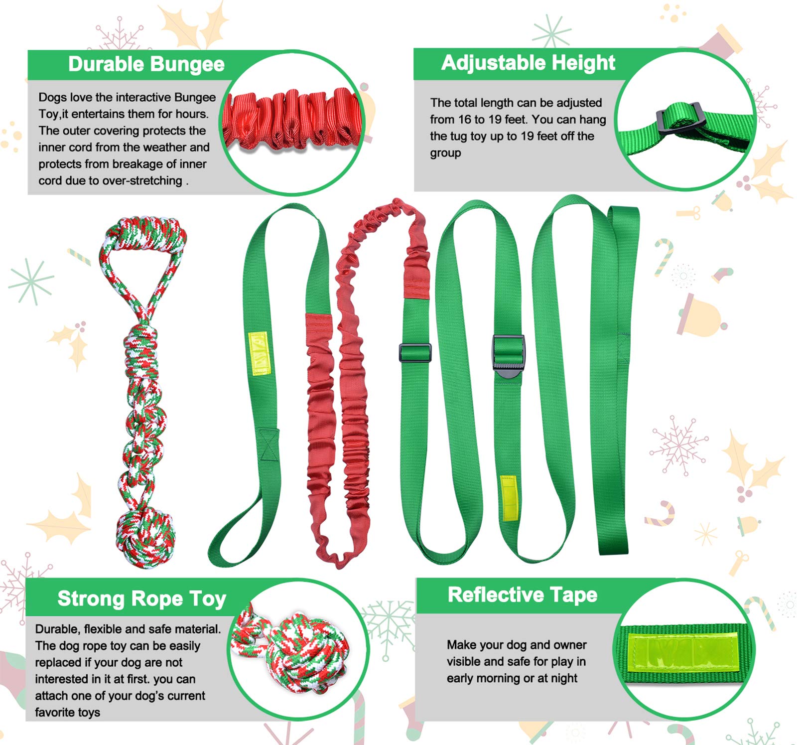 LOOBANI gift box packaging with festive colors for Christmas gift