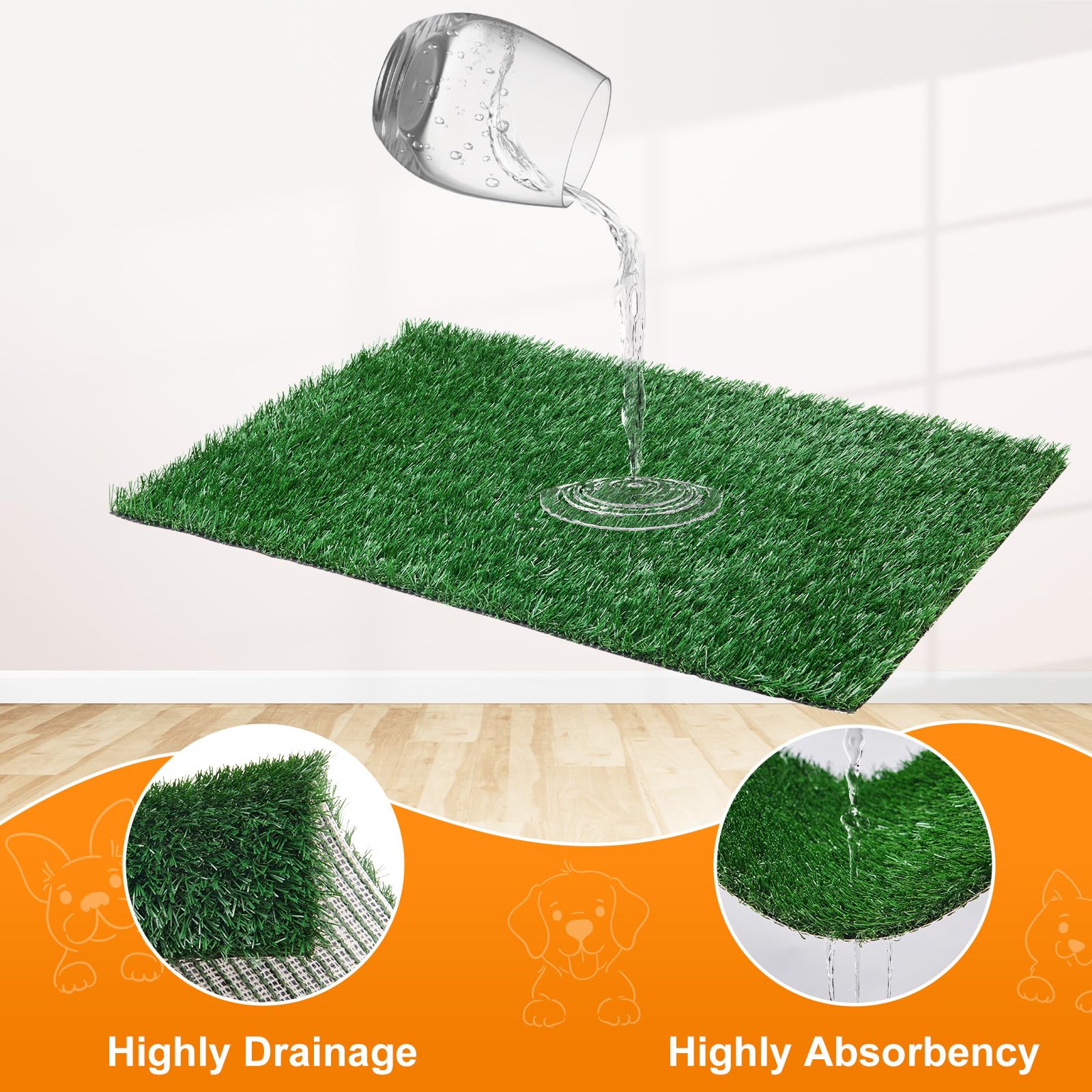 LOOBANI indoor potty setup supports calm training and predictable bathroom habits.