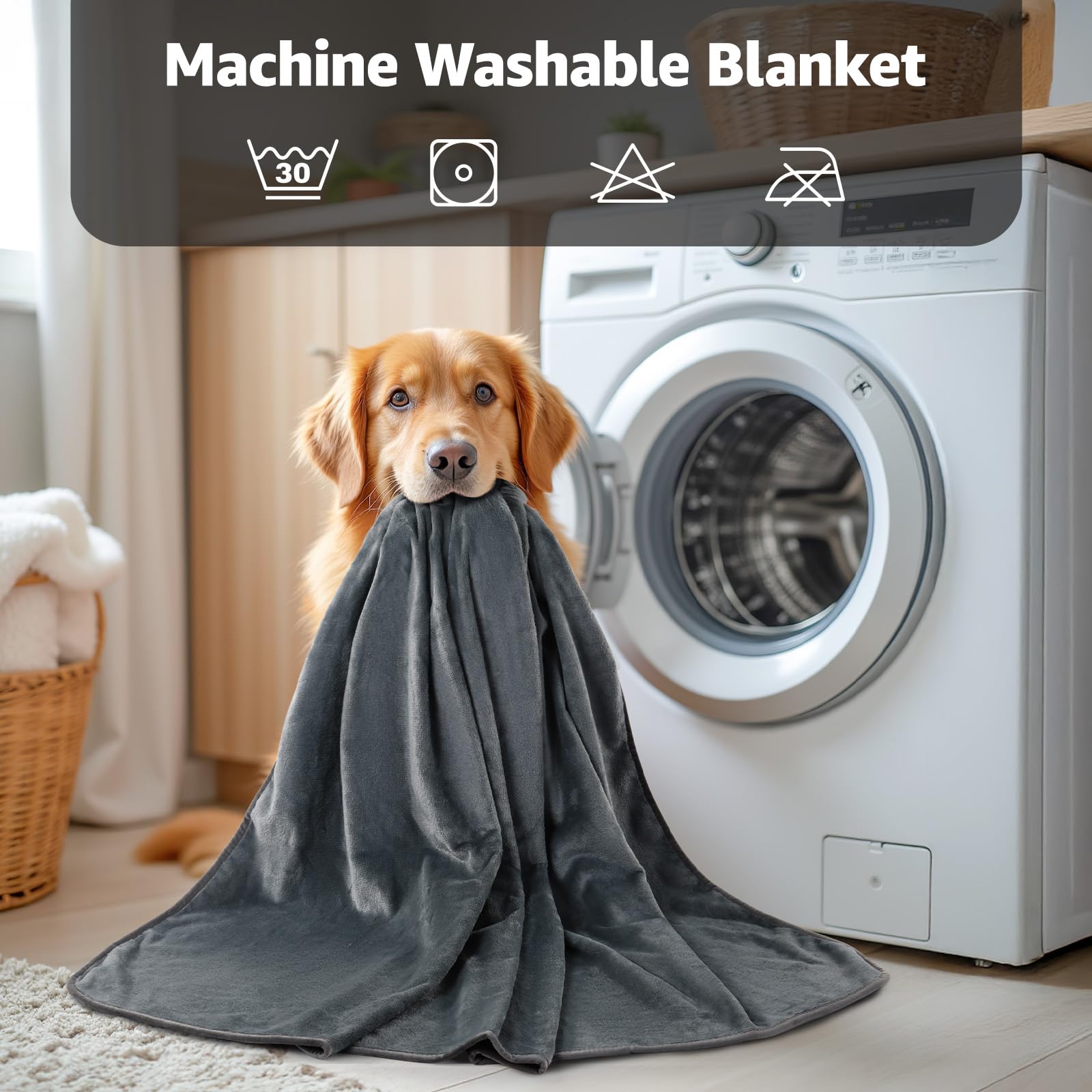 LOOBANI movie-night blanket ready for cuddling and cozy evenings.