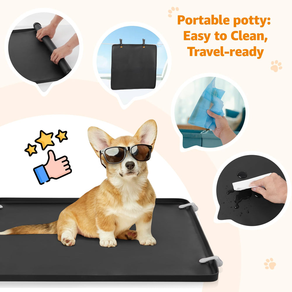 LOOBANI pad-compatibility supports pads up to 28 x 30 inches