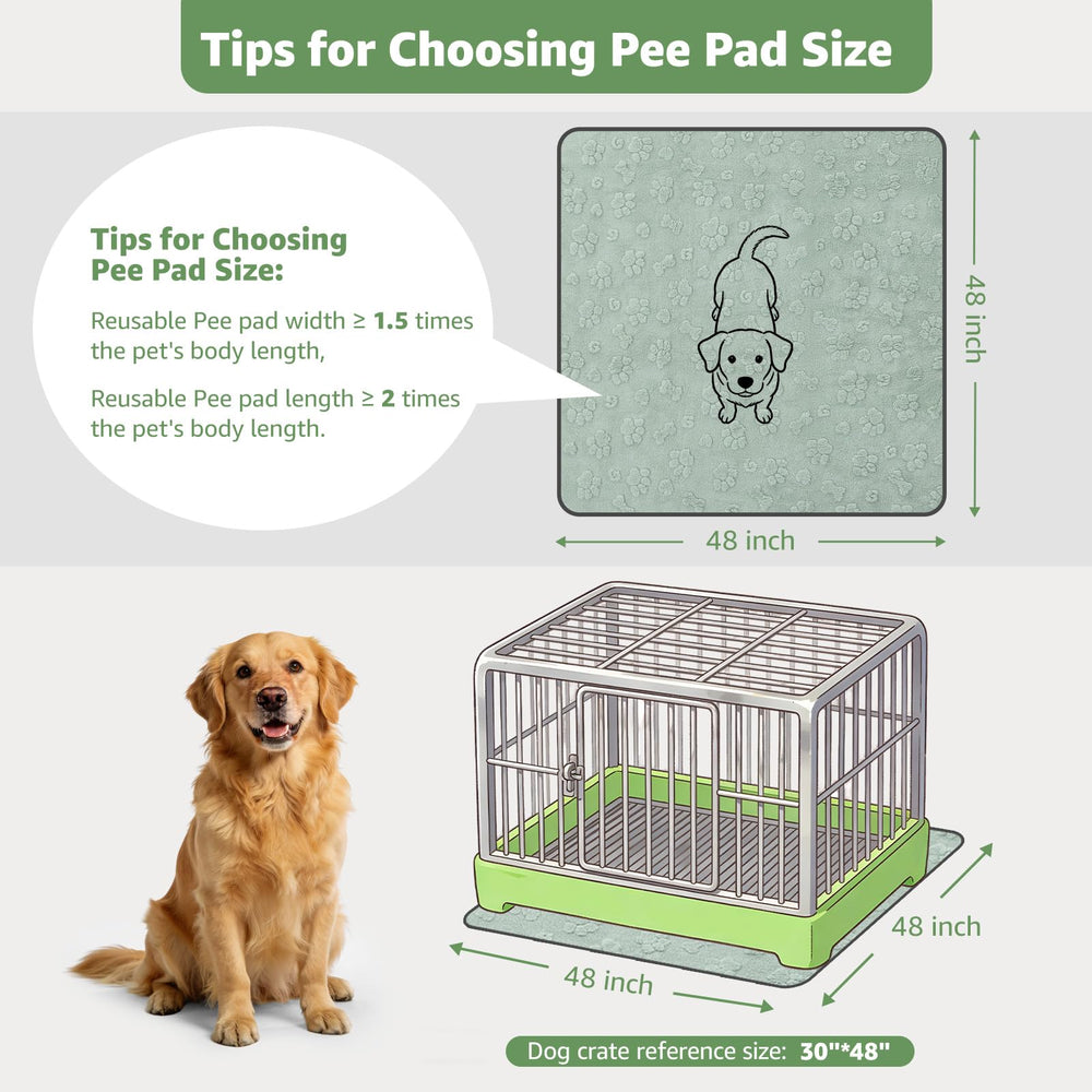 LOOBANI pee pad absorbent top layer keeps moisture away for cleaner surfaces.