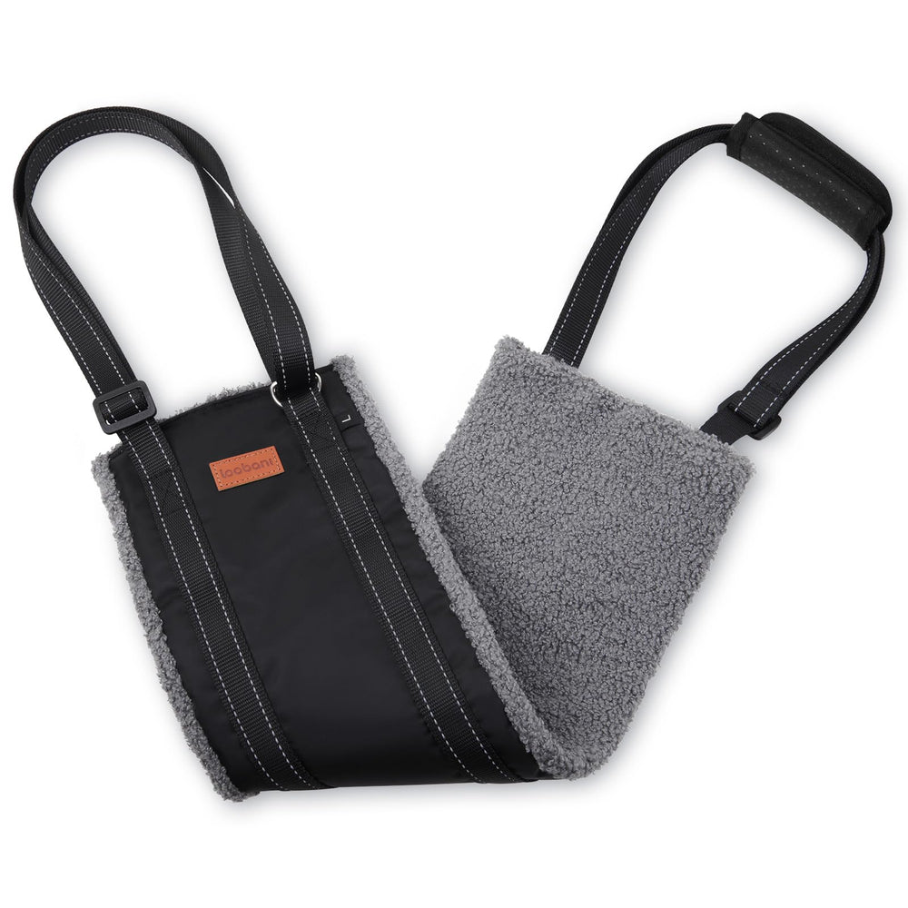 LOOBANI portable dog sling back legs aids gentle lifting for elderly dogs.