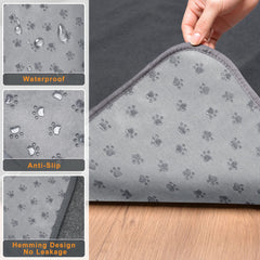 LOOBANI soft fleece surface provides a cozy resting spot for pups.