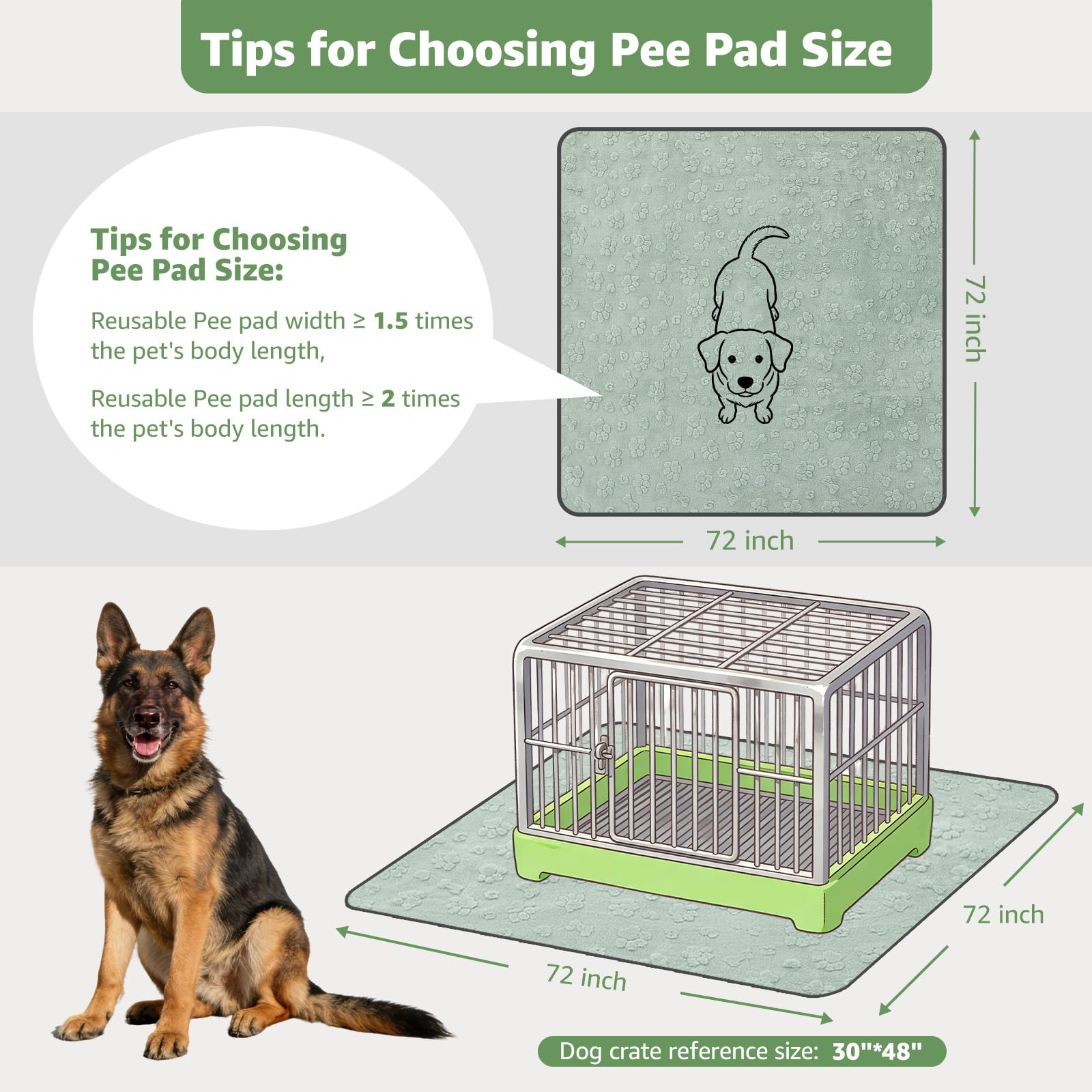 LOOBANI pad-waterproof-back protects floors during playtime and accidents