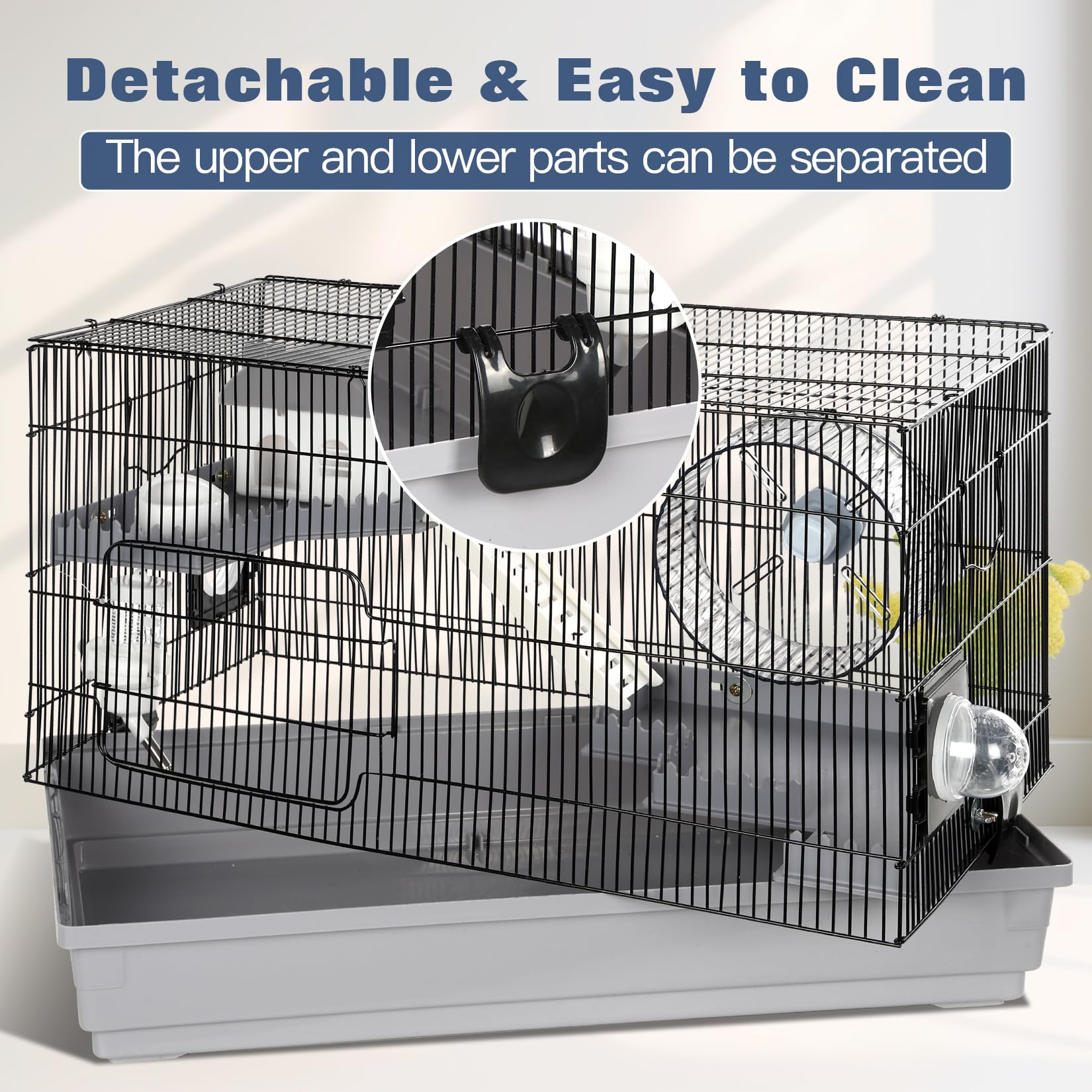 LOOBMBNS tube ports image shows expandable space for your hamster's exploration.