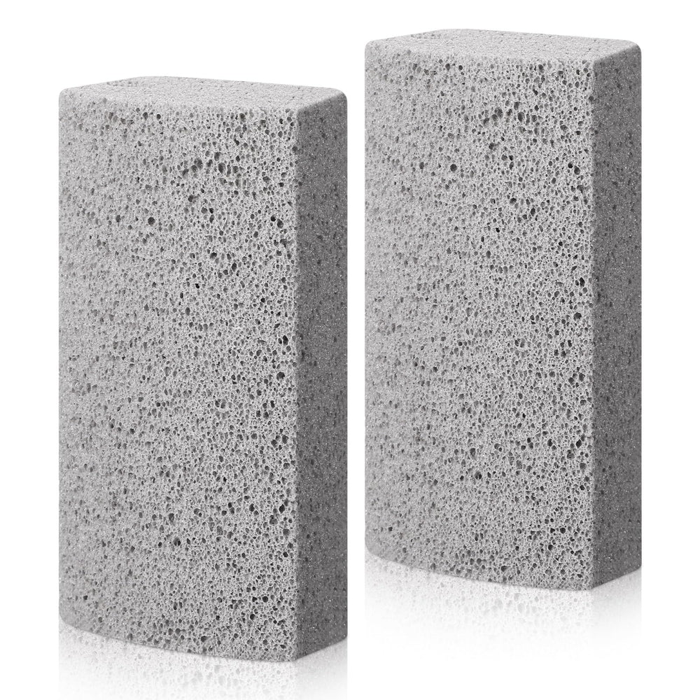 Loopeer pet hair remover stones front view showing two stones for quick cleaning