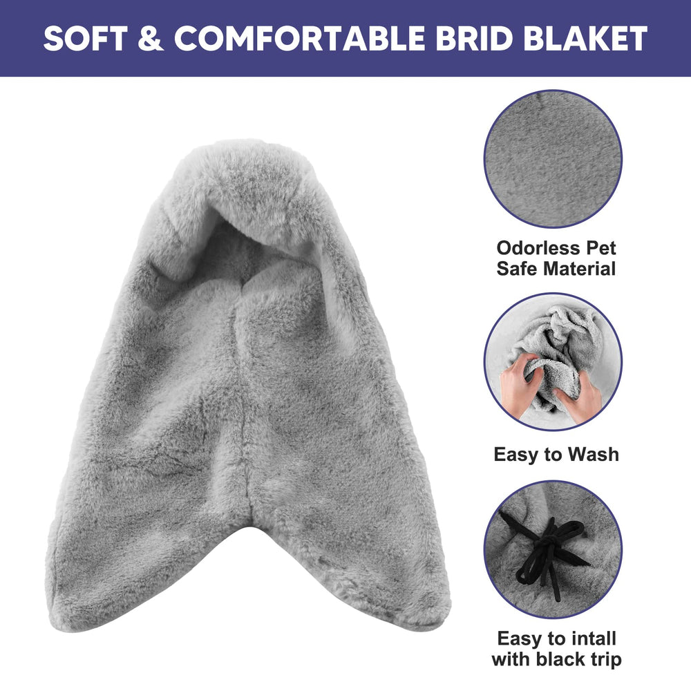 LOPERDEVE portable-travel-blanket-birds foldable and travel-friendly for trips