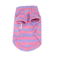 LOPHIPETS XXS pattern detail, purple-pink stripes