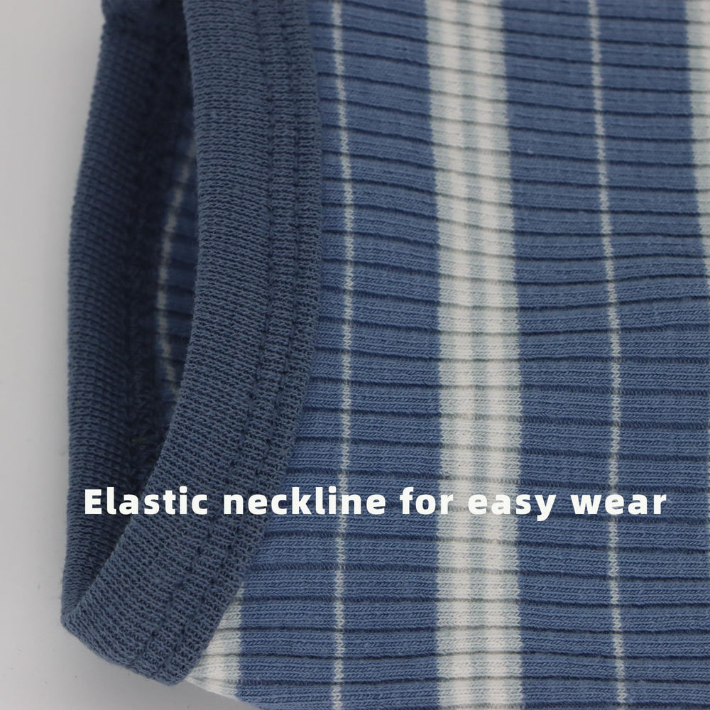 LOPHPETS stretchy fabric closeup demonstrates flexible fit for movement.