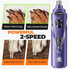 LOPSIC three grinding ports for varying nail thickness