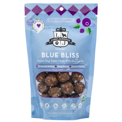 Lord Jameson Blue Bliss bites closeup reveal soft, chewy texture ideal for all life stages.