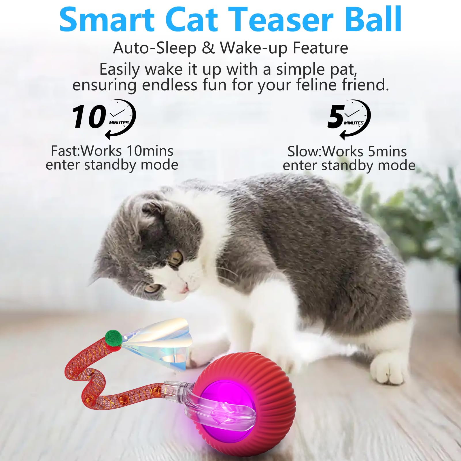 LORDTEC LED mode indicator helps choose fast or gentle play.