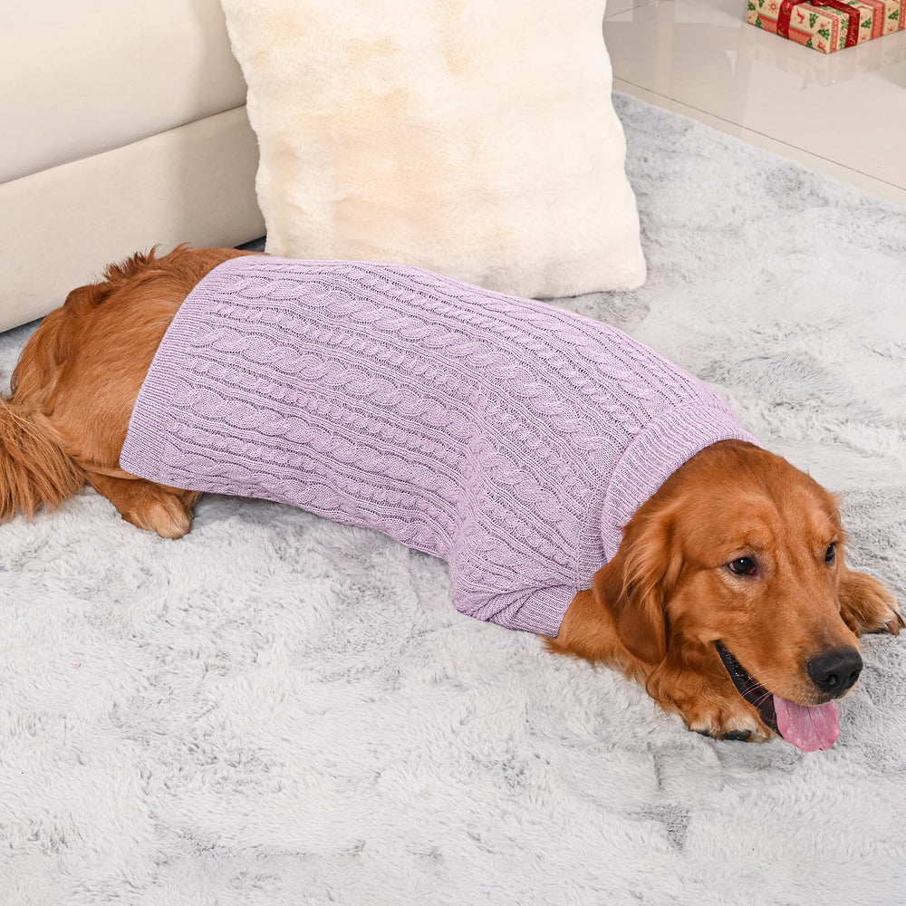Lorehelina dog sweater size guide helps you pick the correct fit.
