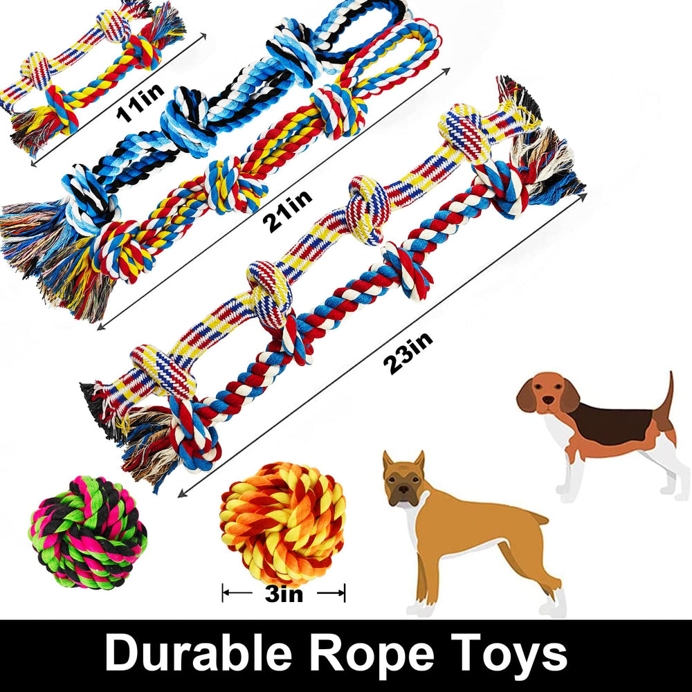 LosFong tug-of-war toy ready for indoor or outdoor play with large breeds.