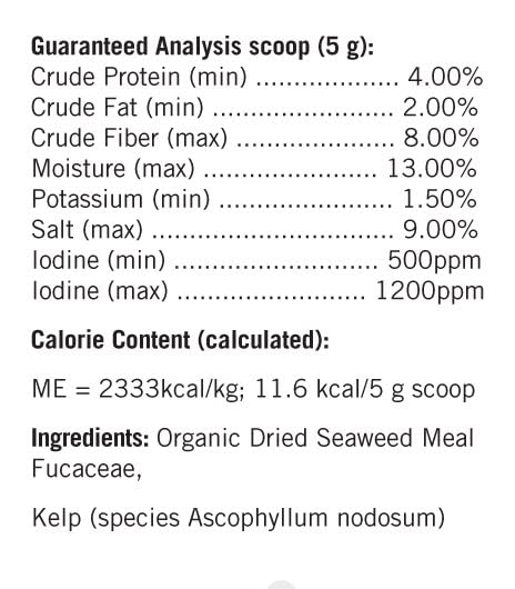 LOTS OF LOVE coat and skin glow – kelp for shine