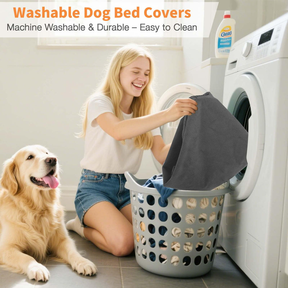 LotuFlor round donut bed protector fits up to 30 inches