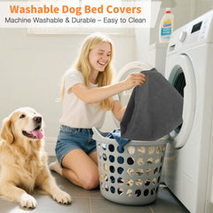 LotuFlor round donut bed protector fits up to 30 inches