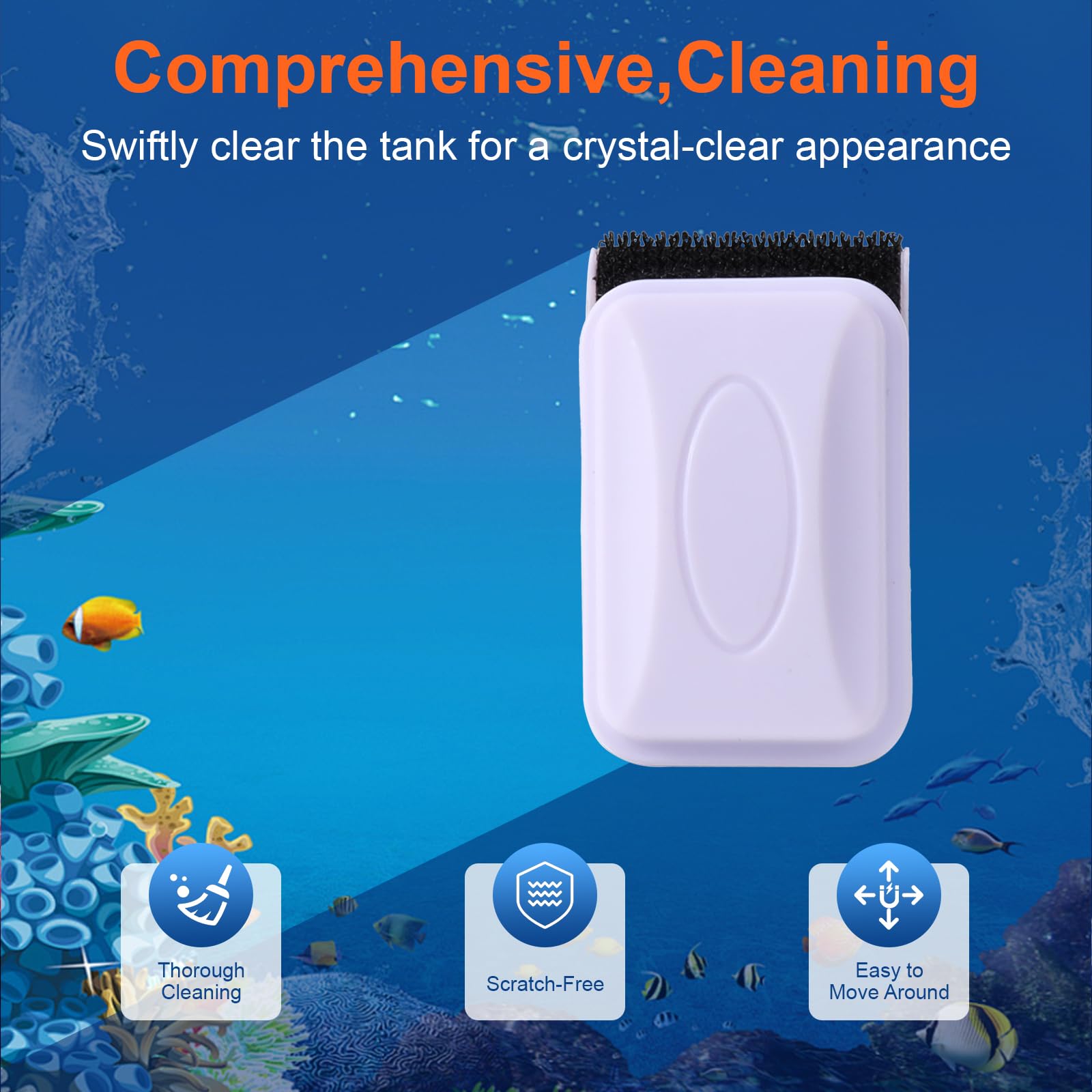 lounginglife water flow clip supports stable siphoning during cleaning