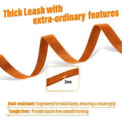 Loutep dog training leash 20ft extended enables relaxed tracking outdoors