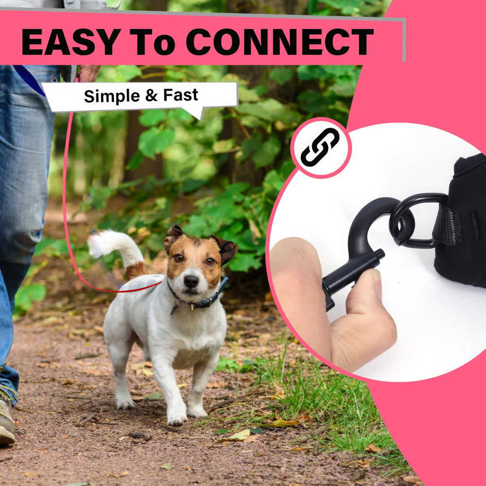 Loutep long-line leash 50ft waterproof, enables broader exploration with control.