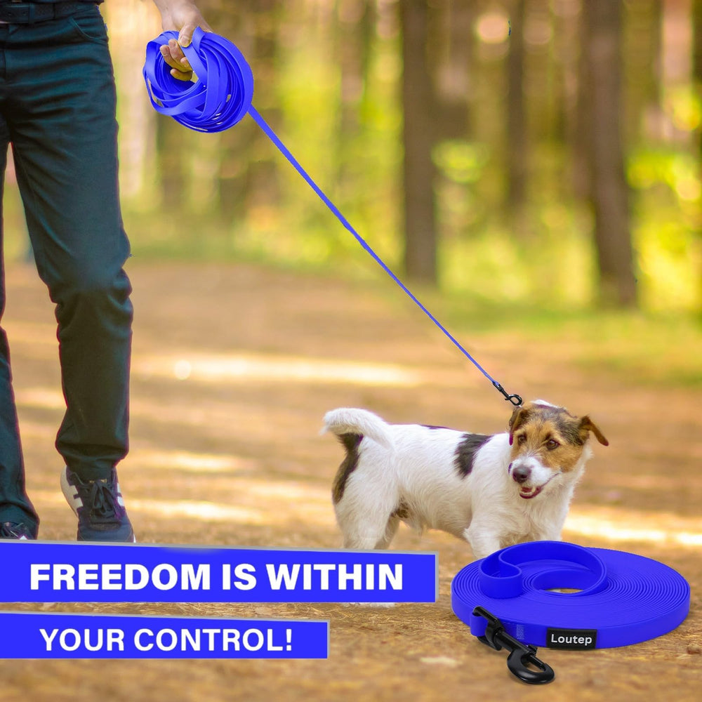 Loutep soft-handle waterproof leash delivering cushioned grip during training