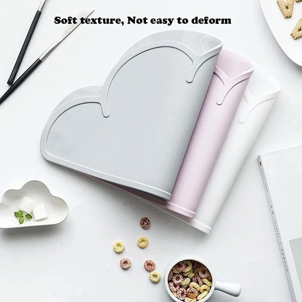 Love Dream easy-clean mat rinses and wipes clean quickly.